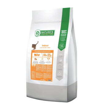 Сухой корм для взрослых кошек живущих в помещении Nature's Protection Indoor 18кг