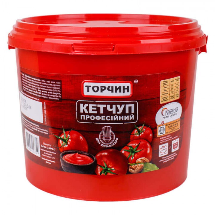 Кетчуп "Торчин" Професійний 3,4 кг (7613036257749)