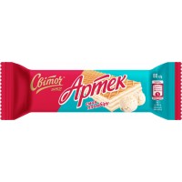 Вафли "Світоч" Артек Пломбир 80 г (4823000915718)