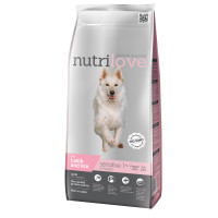 Сухий корм для собак Nutrilove Sensitive з ягням і рисом 3кг (8595606402416)