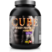 Протеїн Power Pro Whey Protein Cube Лісова ягода, банка 1 кг (4820214002401)
