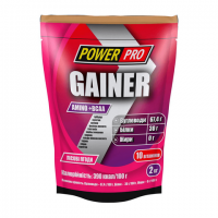 Гейнер Power Pro Gainer Лісова ягода, 2 кг (4820214002562)