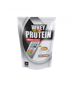 Протеїн Power Pro Whey Protein Flat White, 1 кг (4820214003941)