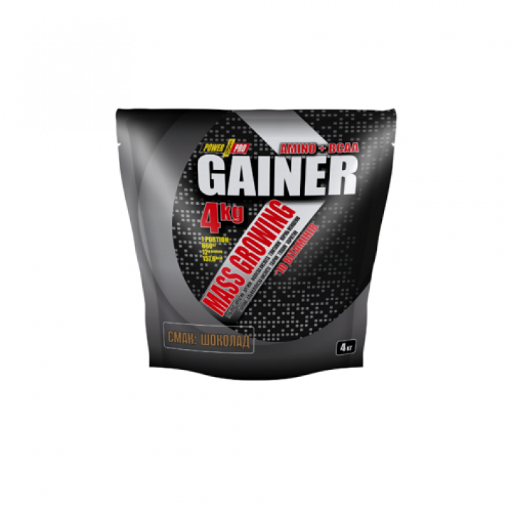 Гейнер Power Pro Gainer Шоколад, 4 кг (4820214004146)