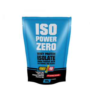 Протеїн Power Pro ISO POWER ZERO, полуниця з вершками, 500 г (4820214004511)