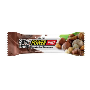 Протеїновий батончик Power Pro 36% білку, горіх, 60 г (4820231512686)