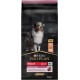 Сухой корм Purina PRO PLAN Medium Adult 1+ Sensitive Skin для собак средних пород, склонных к аллергии, с лососем 14 кг