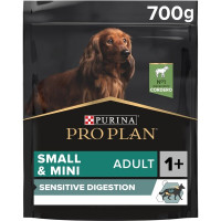 Сухий корм PRO PLAN Small&Mini Adult 1+ Sensitive Digestion для дорослих собак дрібних порід з чутливим травленням з ягням 700 г