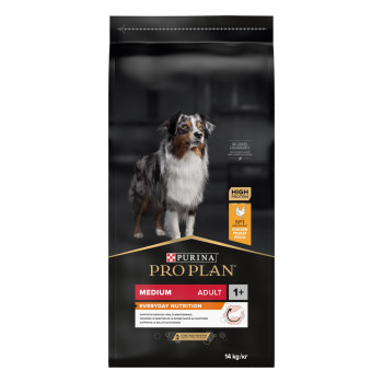Сухой корм PRO PLAN Medium Adult 1+ Everyday Nutrition для взрослых собак средних пород с курицей 14 кг Сухой корм PRO PLAN Medium Adult 1+ Everyday Nutrition для взрослых собак средних пород с курицей 14 кг