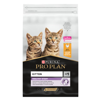 Сухой корм PRO PLAN Kitten <1 Healthy Start для котят с курицей 10 кг