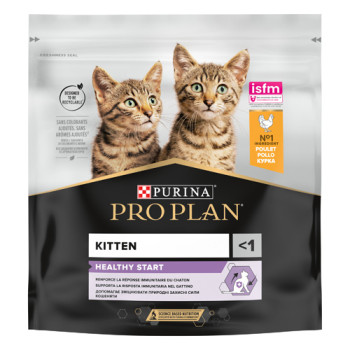 Сухой корм PRO PLAN Kitten <1 Healthy Start для котят с курицей 400 г