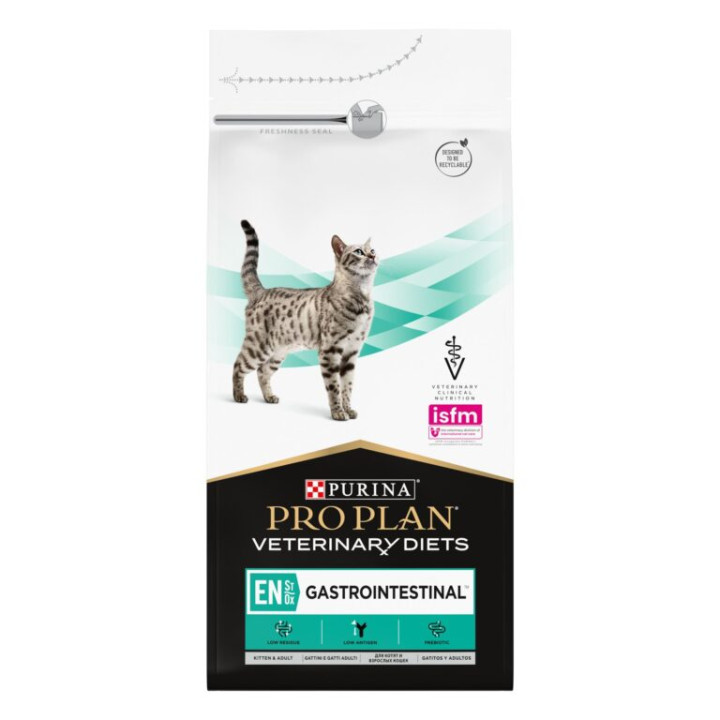 Сухий дієтичний корм PRO PLAN VETERINARY DIETS EN ST/OX Gastrointestinal для котів при порушеннях роботи шлунково-кишкового тракту 1,5 кг