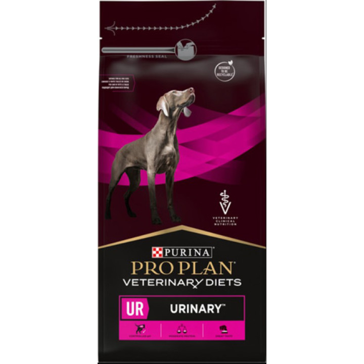 Сухой диетический корм PRO PLAN VETERINARY DIETS UR URINARY для собак для растворения и снижения образования струвитных камней 1,5 кг