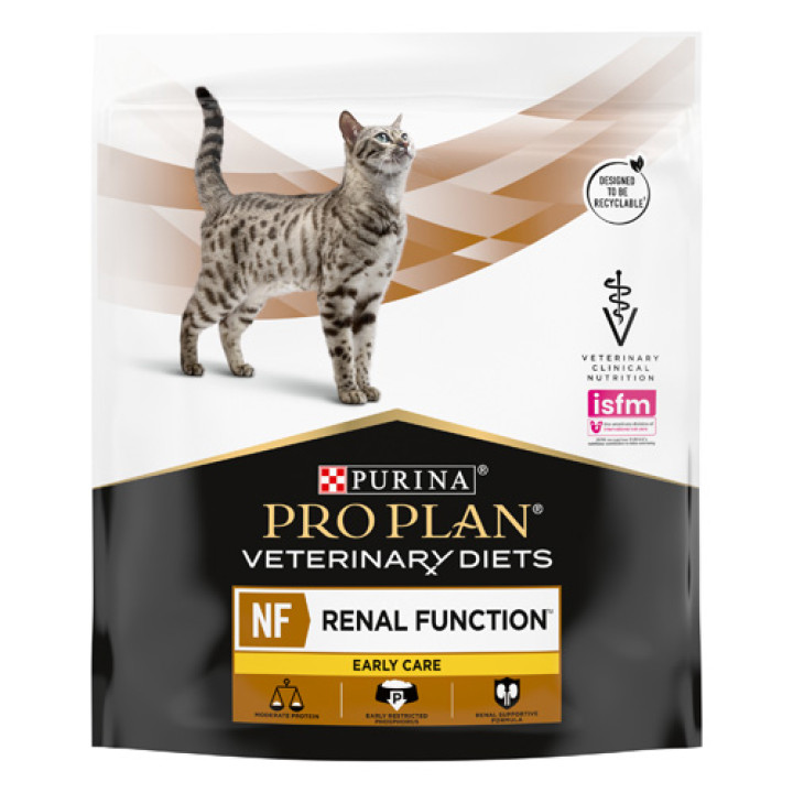 Сухой диетический корм PRO PLAN VETERINARY DIETS NF Renal Function Early Care для взрослых кошек для поддержания функции почек при хронической болезни почек на ранних стадиях 350 г
