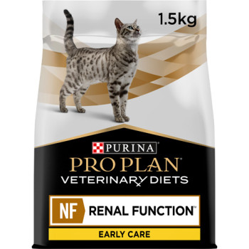 Сухой диетический корм PRO PLAN VETERINARY DIETS NF Renal Function Early Care для взрослых кошек для поддержания функции почек при хронической болезни почек на ранних стадиях 1,5 кг
