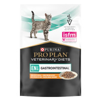 Вологий дієтичний корм PRO PLAN VETERINARY DIETS EN Gastrointestinal для кошенят та дорослих котів для зменшення розладів кишкової абсорбції та годівлі у період відновлення, одужання з куркою 85 г