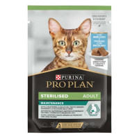 Влажный корм PRO PLAN Sterilised Nutrisavour для стерилизованных кошек, мусс с треской 75 г