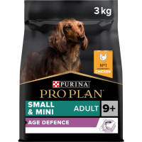 Сухий корм PRO PLAN Small&Mini Adult 9+ Age Defence для собак від 9 років дрібних порід, з куркою 3 кг