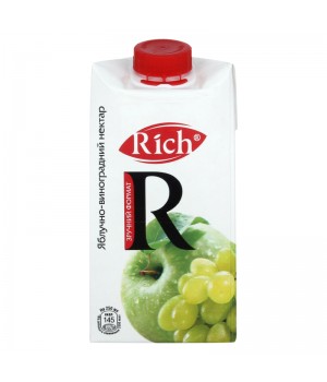 Нектар Rich "Яблоко - виноград" 0,5л (4820039353450)