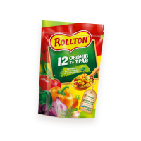 Приправа універсальна гранульована Rollton 12 овочів і трав 200г (4820179252514)