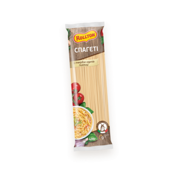 Макаронні вироби Rollton Спагеті 400 г  (4820179252897)