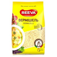 Макаронні вироби REEVA Вермішель 400 г  (4820179257175)