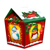 Новорічний подарунок Roshen №12 Годівниця для птахів, 918 г (4823077649240)