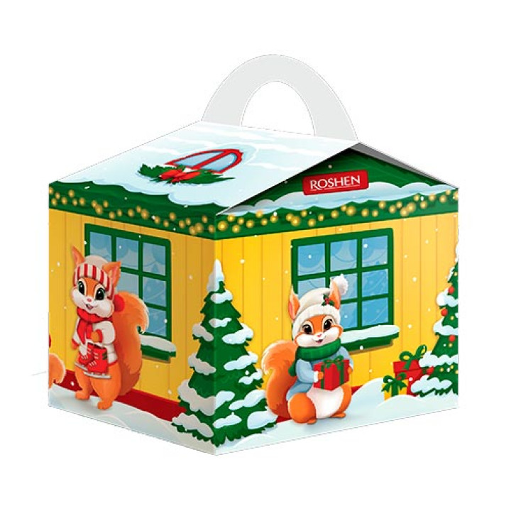 Новорічний подарунок Roshen №8 Різдвяний ярмарок, 561 г (4823077649219)