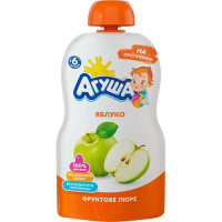 Яблочное пюре для детского питания Агуша, 90 г (4823063115971)