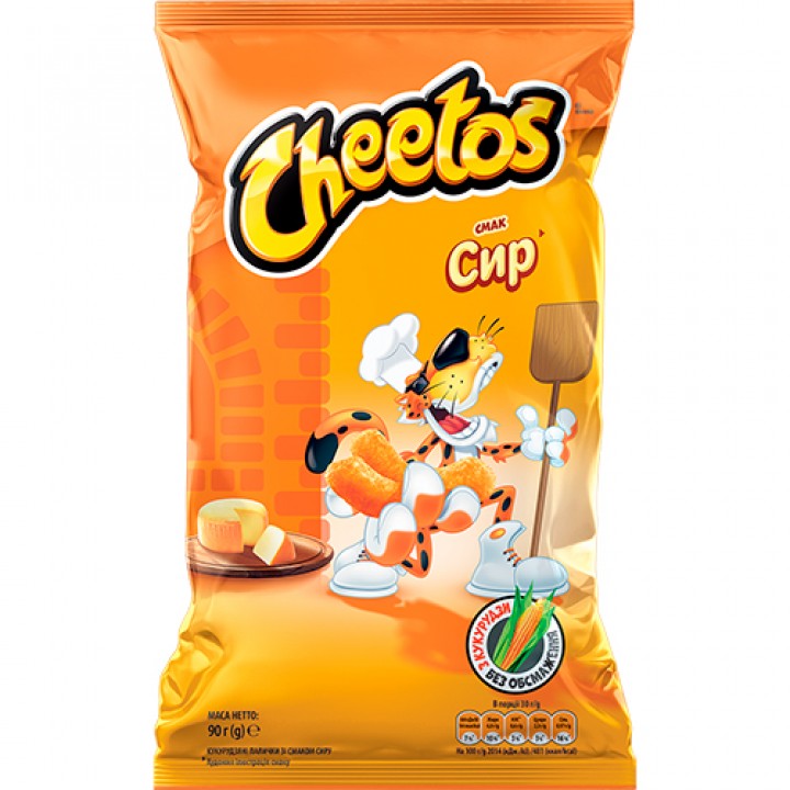 Снеки Cheetos кукурудзяні зі смаком сиру 90 г (4823063121538)