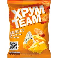 Сухарики ХрумTeam Багет 4 сири 60 г (4823063127066)