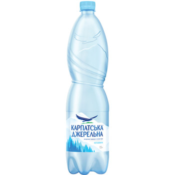Вода минеральная Карпатська Джерельна негазированная 1,5 л (4820051240110)