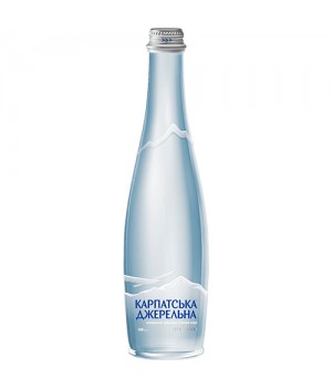 Вода минеральная Карпатська Джерельна негазированная стекло 0,5 л (4820051241278)