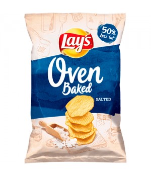 Чіпси картопляні запечені Lay's Oven Baked з сіллю 125 г (5900259099723)