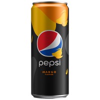 Напиток безалкогольный Pepsi Mango газированный, ж/б, 0,3 л (4823063116152)