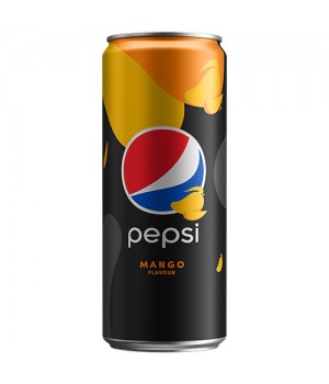 Напій безалкогольний Pepsi mango газований, з/б, 0,3 л (4823063116152)