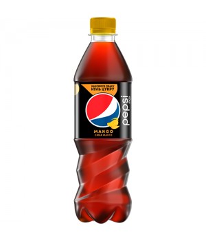 Напій безалкогольний Pepsi Mango газований 0,5 л (4823063116053)