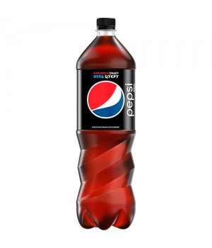 Напиток безалкогольный Pepsi Black низкокалорийный газированный 1,5 л (4823063113809)