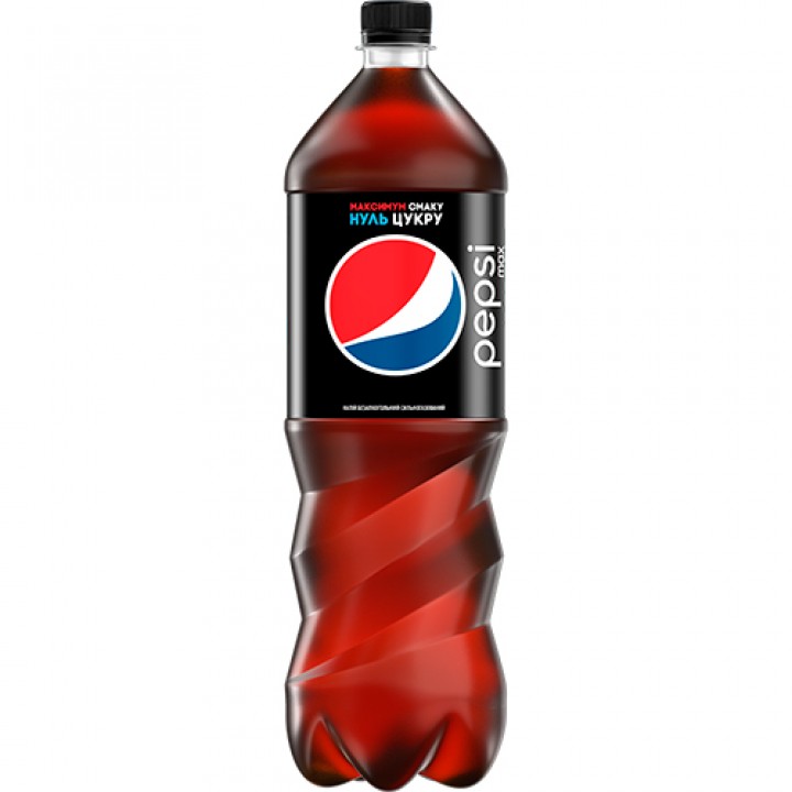 Напій безалкогольний Pepsi Black низькокалорійний газований 1,5 л  (4823063113809)