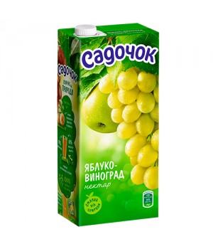Нектар Садочок Яблочно-виноградный 0,95 л (4823063107327)
