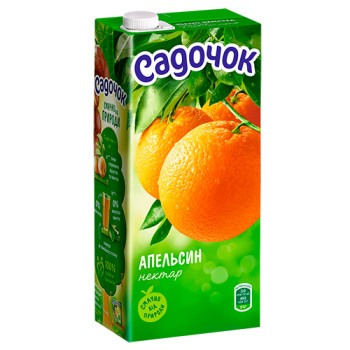 Нектар Садочок Апельсиновий 0,95 л (4823063107266)