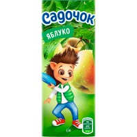 Сок Садочок Яблочный 200 мл (4823063123181)