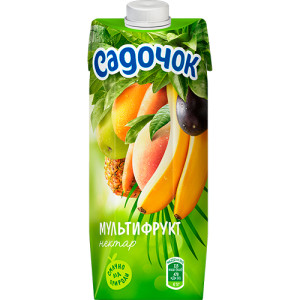 Нектар Садочок мультифруктовий 0,5 л (4823063105293)