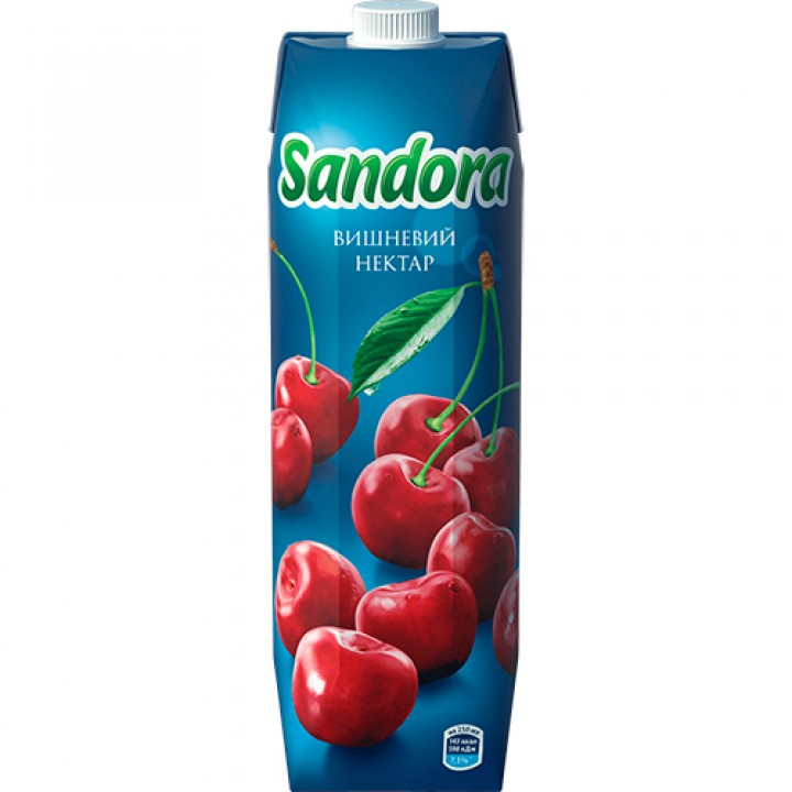 Нектар Sandora вишневий 0,95 л (4823063112987)