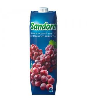 Сік Sandora з червоного винограду 0,95 л (4823063112901)