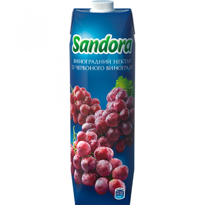 Сік Sandora з червоного винограду 0,95 л (4823063112901)