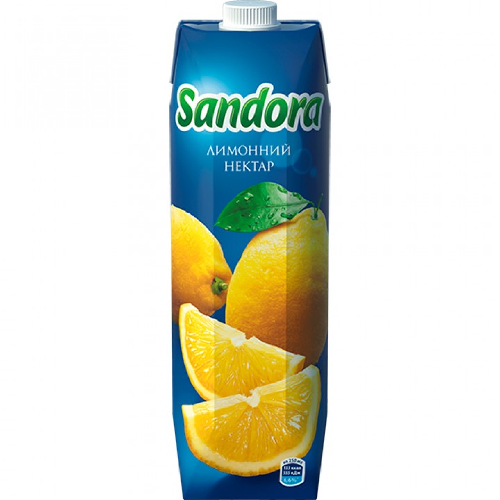 Нектар Sandora лимонний 0,95 л (4823063112963)