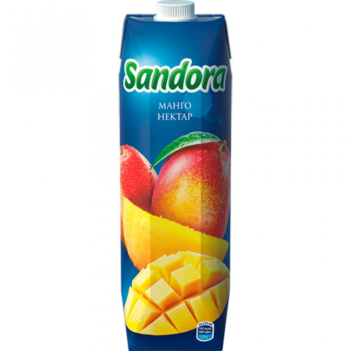 Нектар Sandora манго з м'якоттю 0,95 л (4823063113014)