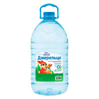 Вода для приготування дитячого харчування та пиття Джерельце очищена негазована 6 л (4820051241391)