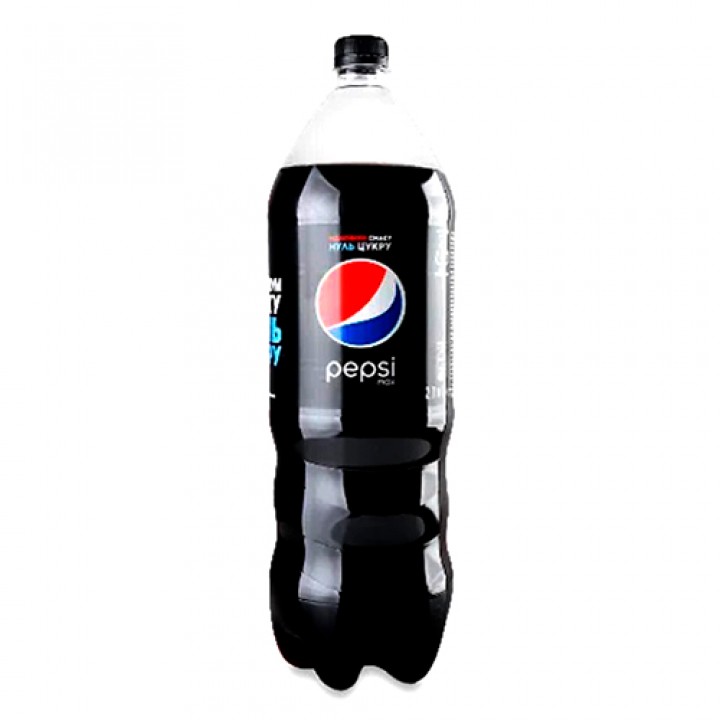 Напиток безалкогольный Pepsi Black низкокалорийный газированный 2 л (4823063112697)